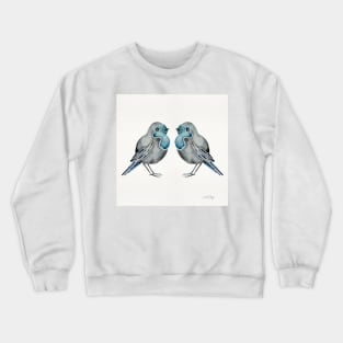 Blue Birds Crewneck Sweatshirt